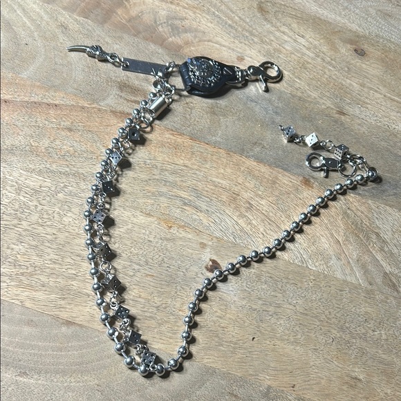 Silver Chain skull Wallet Accessory chain - Picture 14 of 16